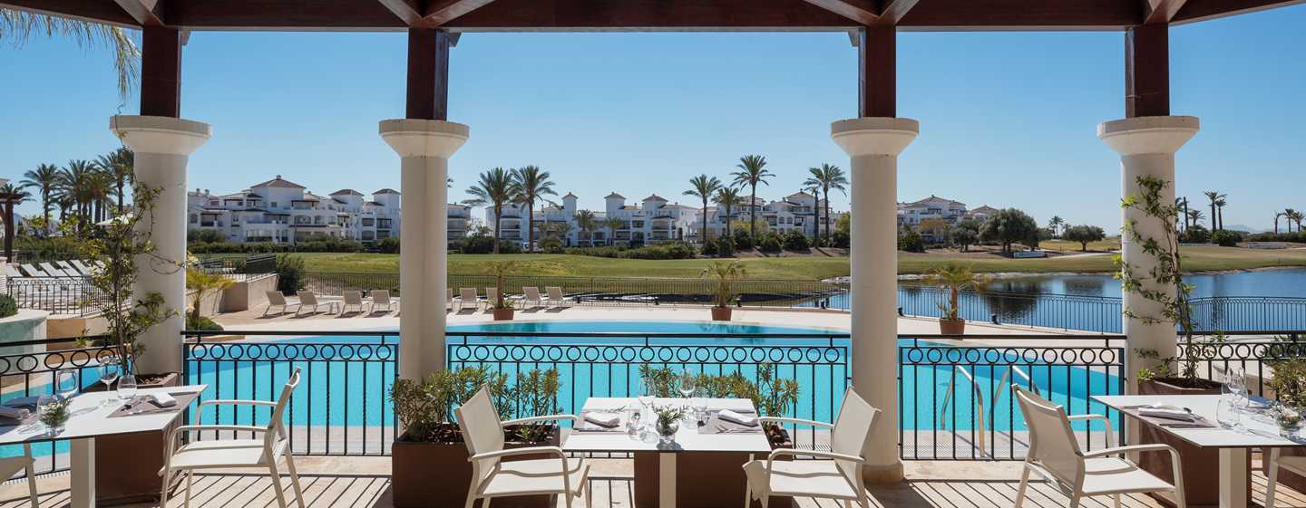 Doubletree By Hilton La Torre Golf Resort Рольдан Экстерьер фото View of the golf course
